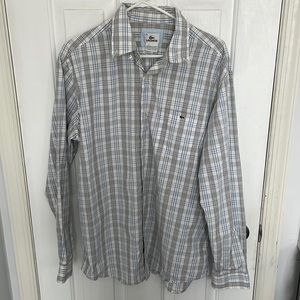 Men’s Lacoste long sleeve button down shirt size 42